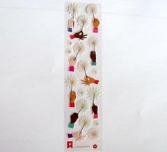 Pipsticks Sticker Strips Rainbow Dog Fish Dinosaur Dumpster Clock – You Choose