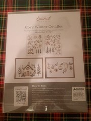 Cozy Winter Cuddles Rub On Transfers By Essential Stencil 26 Individual Designs