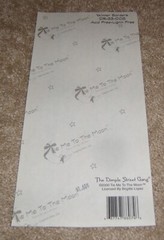 Tie Me To The Moon ~ Dimple Street Gang Sticker Sheet ~ Winter Season Borders