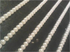 CraftbuddyUS 375pcs 3mm Self Adhesive Cream Pearl Strips DIY Craft, Card Making