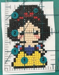 New! Snow White STICKER Princess Diamond Art Decor Scrapbooking Disney