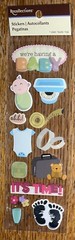 RARE RECOLLECTIONS Were Having A Baby Its Time Bag Scale Foot Prints Measurement
