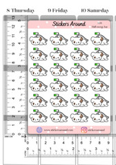 Recharging Battery Energy Planner Stickers, Dog Sticker, Journal Sticker