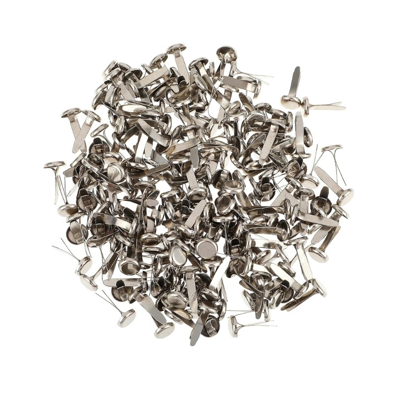 100 Pack Pattern Clips Metal Sealing Clips for Scrapbooking Paper Paper Clips