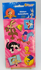 5 packs VTG Sandylion Stickers Warner Bros Looney Tunes Rugrats Scooby Sealed