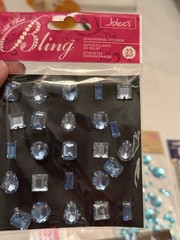 Mixed Craft Rhinestone Gem Sticker Lot Recollections Adhesive Jewels Bling Gems