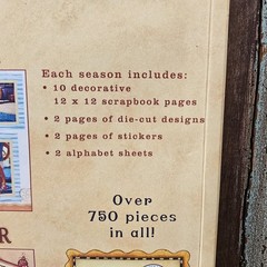 Lori Gardner Whimsical Seasons Scrapbooking 4 Kits In One (Over 700 PIECES) NEW!