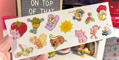 Strawberry Shortcake Stickers Original 1980s Retro Design! Paper Sticker Sheets