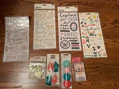 Crate Paper & Maggie Holmes Scrapbooking Lot