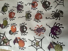 Lot of 3 New Vintage 2000s Michaels Stores Halloween Sticker Packs 126 total