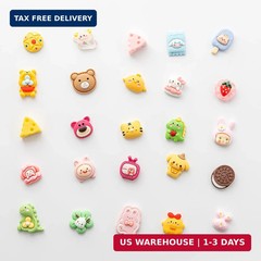 Slime Charms Cartoons Charms Cute Set – Mixed Lot Assorted Kawaii Charms Resin F