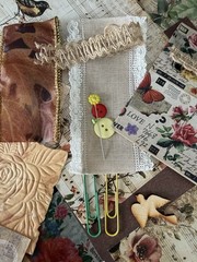 Vintage Bird Ephemera Bundle Junk Journal Kit Cottagecore Nature Scrapbook 69 Pc