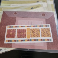Creative Memories Photo Mat, Journaling, Stickers with Expressions & Basics Book