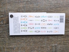 Narratives Swatch Book Impress-ons Alphabet Rub-ons Used Crafts Scapbooking ABC
