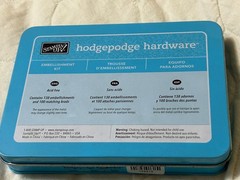 Stampin’ Up Hodgepodge Hardware Pewter Embellishment Kit