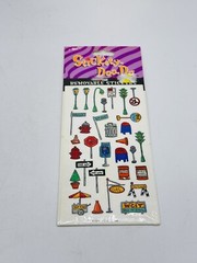 Vintage Gibson Stickety Doo Da Removeable Stickers Lot 6 New 1997