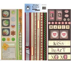 LI’L DAVIS JENNI BOWLIN Stickers RETIRED – CHILDHOOD BORDERS – LOVE – LE SOLEIL