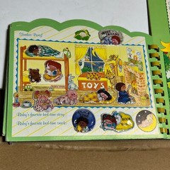Vintage 1983 Cabbage Patch Kids Puffy Sticker Book Diamond Toys Used Stickers
