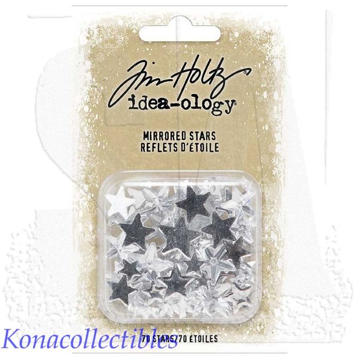 2021 Idea-Ology Tim Holtz Mirrored Stars New! TH94207 Rare