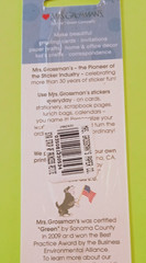 Mrs. Grossman’s princess unicorn castle sticker strip package (2 strips)