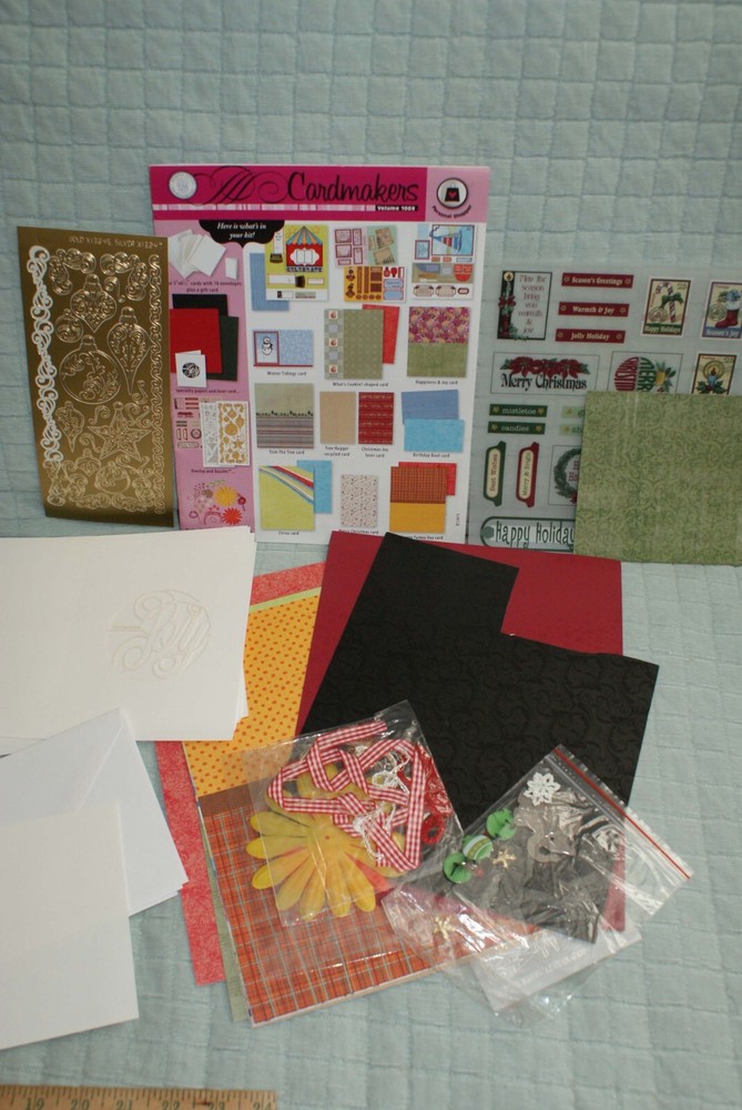 Cardmaker’s Personal Shopper Set Kit Volume # 1009 Scrapbooking Fast Shipping