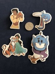 Disney Stickers – Disney Aladdin Lot of 4 Stickers.