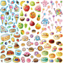 Scratch and Sniff Stickers 24 Sheets Smelly Scented Reward for Kids