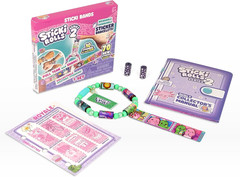 Sticki Bands Wearable Sticker Bracelets – 70 Mini Stickers & 2 Mystery Rolls