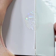 1 Inch Transparent Seal Stickers. 1000 Pcs Holographic Clear Sealing Stickers fo