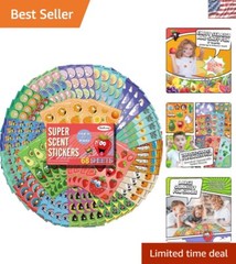 Delightful Scented Stickers for Kids – 68 Sheets, Perfect Gift for Little Ones