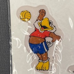Vtg Drawing Board 3D Perk-Up Puffy Stickers 80s L.A. Olympics Uncle Sam Sports