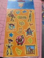 Vintage Sandylion Stickers Toy Story 2 Woody Jessie New in Pack 2 sheets