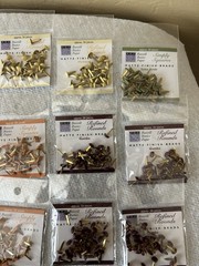 22 Lot Matte Finish Brads + 4 Lot 3mm Brads Sealed Packs