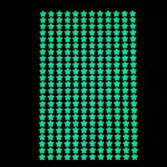 Green Glow in the Dark Star Stickers! – Choose a Size!