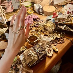 ✨ RANDOM MYSTERY JEWELRY LOT + FREE POSTERS & STICKERS ✨ Gothic, Dark Academia