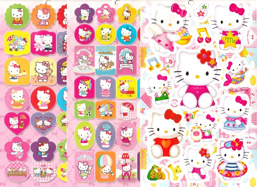 6 Different Sheets Stickers, Children Stickers Kids Gift 5X8″
