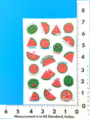 Watermelon Scented Scratch & Sniff Sticker Sheet