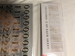6 Packs Stickers Die Cut Paper Ephemera Wood Vellum New Scrapbooking Card Making