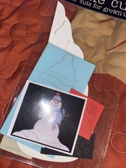 Snowman Die Cut Laser Cut New – Deluxe Cuts Scrapbooking – Retired #23