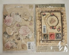 K&Company LIFES JOURNEY Frames, Stamps, Stickers, 3D Embellishments, Dimensional