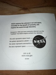 NASA Sticker Decal Space Meatball Stickers + Logo & Iron / Sew On Patch Lot new