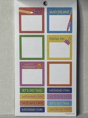 Happy Planner 518 Sticker book 30 Sheets School Abstract Teacher Classroom