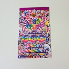 Lot of 3♡NEW♡2018🦄 Lisa Frank 🌈Sticker Pads♡over 600 Stickers