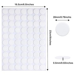 Versatile 280 Pcs Double Sided Putty Tack – Transparent Sticky Dots for Events