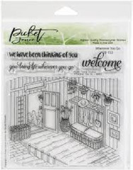 PICKET FENCE – ACRYLIC CLEAR STAMPS – WHEREVER YOU GO