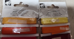 American Traditional Designs Ribbon Collection Lot of 2 new pkgs 6 yards in each