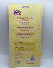 12 Pc Nickelodeon DORA THE EXPLORER Stretch Bands & Stickers 2010