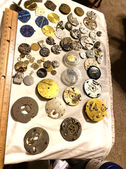 Large Lot of Craft Art Supplies Junk Drawer Steampunk Watch Parts 015-008