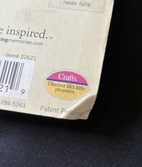 Making Memories Metal Eyelet Quotes Charms Scrapbooking Craft Lot Of 3 Packs NEW