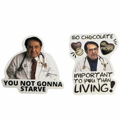NEW Stickers 44ct 600lb Life Dr. Now Memes